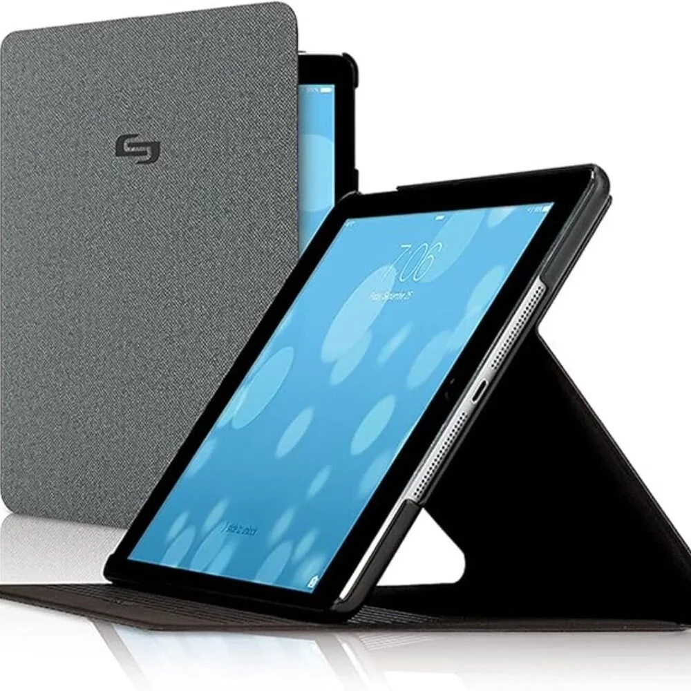 Solo New York, Thompson Air Slim iPad Case, Grey & Black.